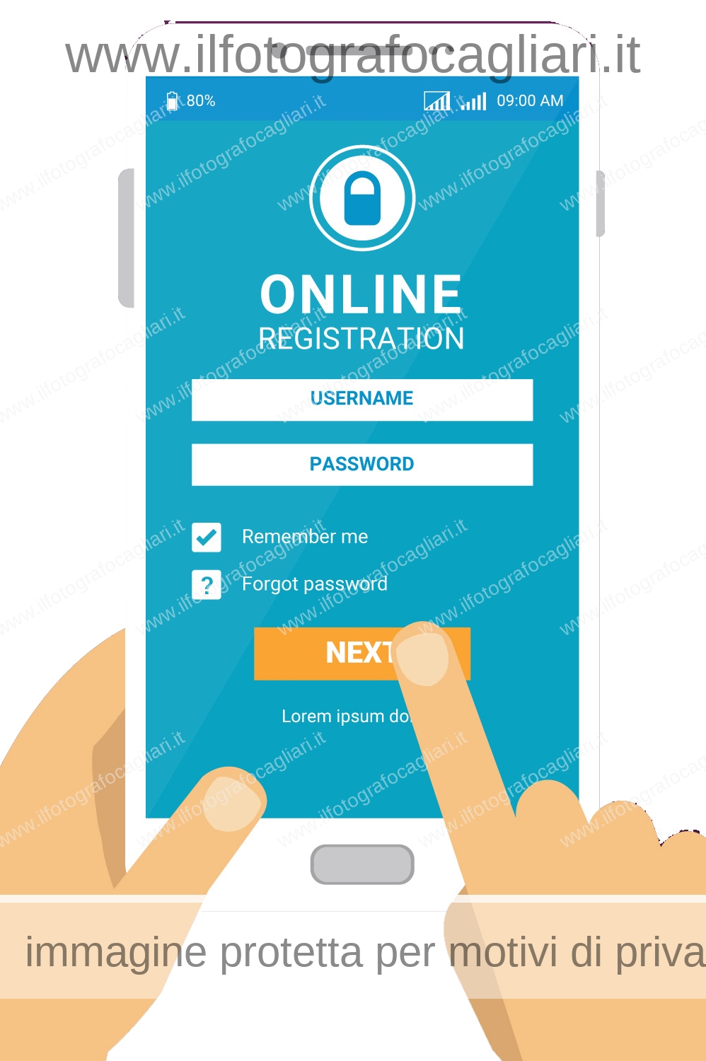 web mobile